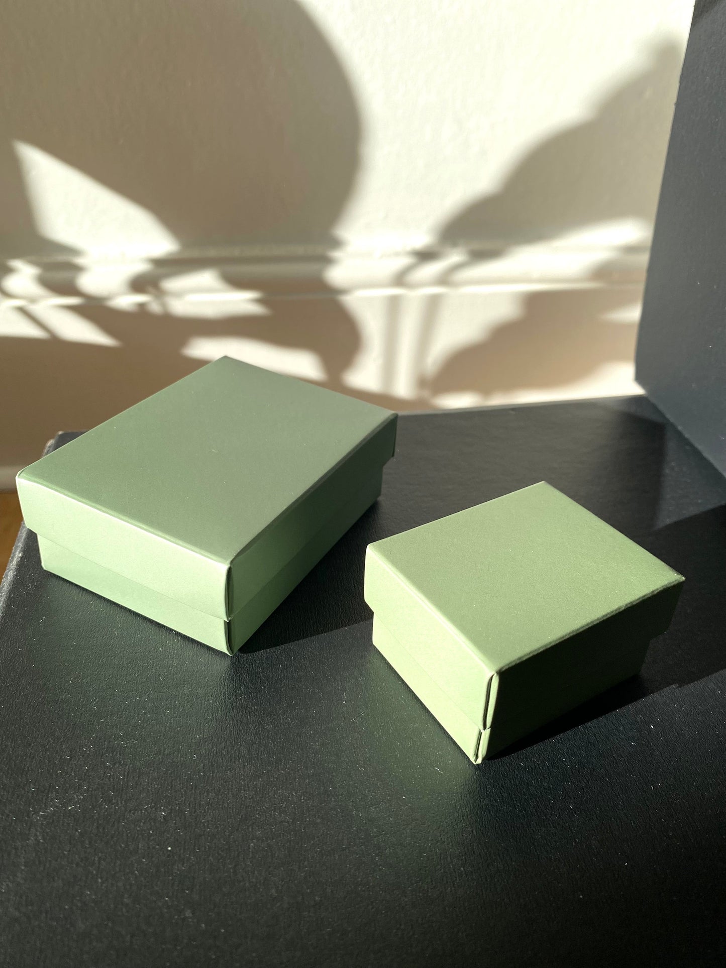 Gift Boxes for Jewellery, Jewellery Box with Lid, Wedding Gift Box, Jewelry Storage, Bridesmaid Gift Box, Necklace Earrings Box, Green Box